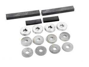 ES#3194695 - 008767ECS01 - RS5 Carbon Fiber Trunk Spoiler Hardware Kit - ECS - Audi