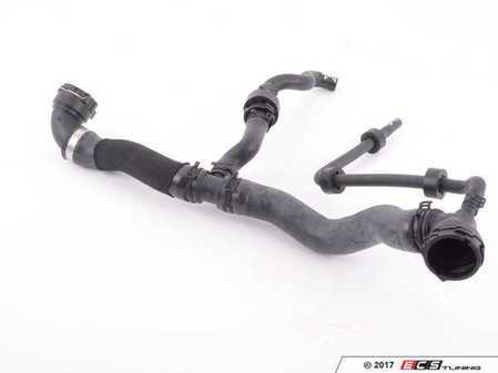 ES#2529061 - 3C0122101GG - Radiator Hose - Upper - Connects the radiator to the thermostat housing - Genuine Volkswagen Audi - Volkswagen