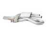 ES#3245430 - SSXAU556 - Cat-Back Exhaust System - Resonated - 2.37" stainless steel with quad 80mm GT80 black Cerakote tips - Milltek Sport - Audi