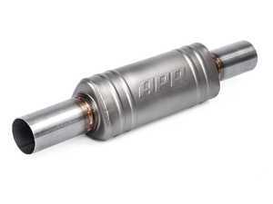 ES#3410047 - CBK0005 - APR MK7 Front Triangular Muffler - For use with APR MK7 GTI Cat-Back Exhaust System - APR - Volkswagen