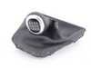 ES#2228221 - 25117599516 - F10 Leather Shift Knob With Boot/6-Speed - Perlglanz Chrom - Genuine BMW - BMW