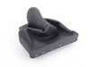 ES#2228221 - 25117599516 - F10 Leather Shift Knob With Boot/6-Speed - Perlglanz Chrom - Genuine BMW - BMW