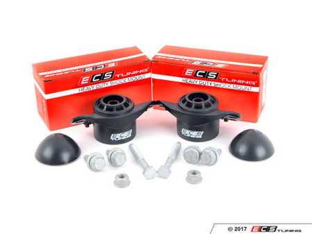 ES#3247762 - 016554ecs0101KT -  ECS Heavy Duty Rubber Rear Shock Mount Kit - Upgrade to a more durable rear shock mount without sacrificing comfort! Improve longevity and ride control all at once. - ECS - Audi Volkswagen