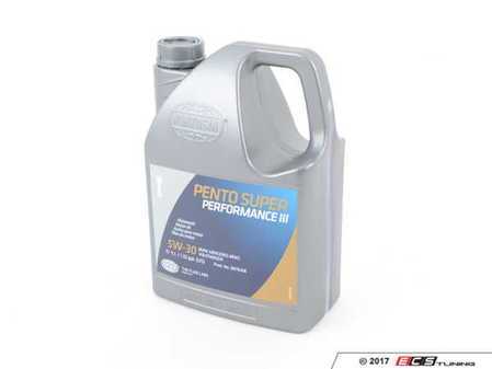 ES#1884221 - SP3-5L - Pento Super Performance III 504.00 / 507.00 Engine Oil (5w-30) - 5 Liter - Designed to replace all the previous VAG oil specifications. Must be used in the newest TDI engines. - Pentosin - Audi BMW Volkswagen Mercedes Benz Porsche
