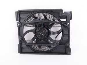 ES#3032148 - 64548380780 - E39 Auxiliary Fan Assembly with Shroud for A/C Condenser - Hella - BMW