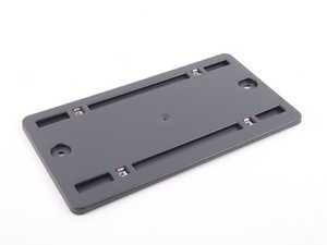 ES#3013719 - 4M08271139B9 - License Plate Bracket - Rear - Mounts to the decklid allowing mounting of license plate - Genuine Volkswagen Audi - Audi
