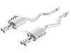 ES#3023424 - 11802 - E92 M3 Borla ATAK Exhaust - Rear Mufflers - Acoustically Tuned Applied Kinetics (ATAK) - allows a very high volume without drone and distortion - Borla - BMW