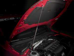 ES#3419080 - 023183ecs01aKT - Brushed Stainless Steel Hood Strut  - (NO LONGER AVAILABLE) - Enhance under-hood appeal while upgrading to a high quality direct replacement - ECS - 