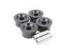 ES#2650442 - PFR5-807Bx2 - Race Polyurethane Subframe Bushing Set - A more planted subframe means a more planted rear end and better handling - Powerflex Black Series - BMW