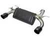 ES#3236305 - 49-36335-B - AFE Mach Force-Xp Axle-Back Exhaust - Gloss Black Tips - Mandrel-bent stainless steel with gloss black tips - AFE - BMW
