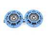 ES#3247898 - BTH-S203BU - 2 Piece Super Loud Horn Kit - Blue - Upgraded 118dB horns in the color of your choice - Sickspeed - Audi BMW Volkswagen Mercedes Benz MINI Porsche