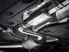 ES#3410047 - CBK0005 - APR MK7 Front Triangular Muffler - For use with APR MK7 GTI Cat-Back Exhaust System - APR - Volkswagen