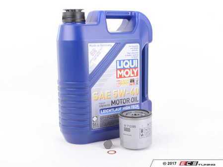 ES#3005998 - 04E115561HKT7 - Oil Service Kit - Includes Liqui Moly Oil, Hengst Filter, And Drain Plug - Assembled By ECS - Volkswagen