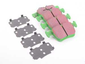 ES#3063620 - DP22153 - Rear GreenStuff Performance Brake Pad Set  - Mildly upgraded composite pad. - EBC - Audi Volkswagen