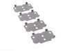 ES#3063620 - DP22153 - Rear GreenStuff Performance Brake Pad Set  - Mildly upgraded composite pad. - EBC - Audi Volkswagen
