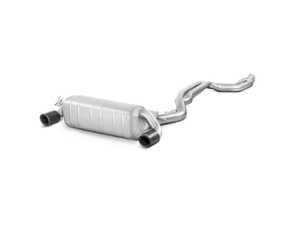 ES#3410624 - mtp-bm/ss/4hKT - Akrapovic Evolution Stainless Steel Exhaust System - Carbon Fiber Exhaust Tips - Light-weight stainless steel exhaust with a wonderful growl! - Akrapovic - BMW