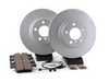 ES#3046844 - 34106787490kt2 - Front brake service kit - 328x28mm - Featuring Zimmermann coated rotors and ECS DD23 Daily Driver ceramic pads - Assembled By ECS - BMW