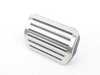 ES#2818492 - 7P6723173A - Brushed Stainless Pedal Cap - Brake - Stainless steel brake pedal with rubber grips - Genuine Volkswagen Audi - Audi Volkswagen