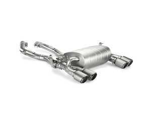 ES#4615907 - M-BM/T/8HKTPDK - Akrapovic Slip-On Titanium Exhaust System - Titanium Or Carbon Fiber Tips - Light-weight titanium exhaust with a wonderful growl! Choose your tip option. - Akrapovic - BMW