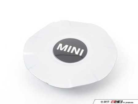 ES#65833 - 36136770999 - Hub Cap With MINI Logo Orbital Gray For R101 Wheel - Priced Each - Needed with new wheels or for lost caps - Genuine MINI - MINI