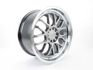 ES#3028745 - F2118855112HB45K - 18" F21 - Set Of Four  - 18"x8.5" ET45 5x112/5x114.3 - Hyper Black/Polished Lip - F1R Wheels - Audi Volkswagen