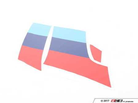 ES#2641499 - 51142339311 - Genuine BMW M Performance Stripes For Front/Rear Bumper - Genuine BMW Foil 'Giugiaro' At Front Rear - M Performance - Genuine BMW M Performance - BMW