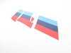 ES#2641499 - 51142339311 - Genuine BMW M Performance Stripes For Front/Rear Bumper - Genuine BMW Foil 'Giugiaro' At Front Rear - M Performance - Genuine BMW M Performance - BMW