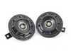 ES#3247892 - BTH-S203BK - 2 Piece Super Loud Horn Kit - Black - Upgraded 118dB horns in the color of your choice - Sickspeed - Audi BMW Volkswagen Mercedes Benz MINI Porsche