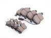 ES#2972471 - eur840KT - Front & Rear Brake Pad Kit - Ceramic composite developed to meet low dust & noise requirements - Akebono - Audi Volkswagen