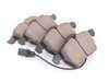 ES#2972471 - eur840KT - Front & Rear Brake Pad Kit - Ceramic composite developed to meet low dust & noise requirements - Akebono - Audi Volkswagen