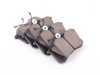 ES#2972471 - eur840KT - Front & Rear Brake Pad Kit - Ceramic composite developed to meet low dust & noise requirements - Akebono - Audi Volkswagen
