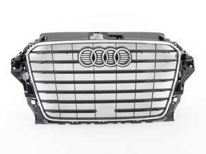 ES#2726268 - 8V5853651CT94 - Grille Assembly - gloss Black - Clean up or change your look - Genuine Volkswagen Audi - Audi