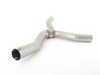 ES#4159848 - B9A4SEMIRESONATE - Cat-Back Exhaust - Semi Resonated - 2.76" stainless steel with your choice of tip style - Milltek Sport - Audi