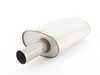 ES#4159848 - B9A4SEMIRESONATE - Cat-Back Exhaust - Semi Resonated - 2.76" stainless steel with your choice of tip style - Milltek Sport - Audi