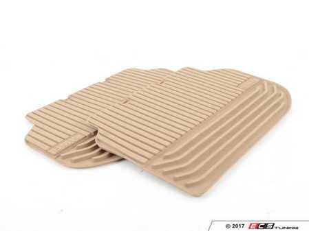 ES#1903392 - 51472153890 - Basic Line Rubber Floor Mat Set - Rear - (NO LONGER AVAILABLE) - Protects your floor and carpet from moisture - Genuine BMW - 