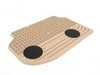 ES#1903392 - 51472153890 - Basic Line Rubber Floor Mat Set - Rear - (NO LONGER AVAILABLE) - Protects your floor and carpet from moisture - Genuine BMW - 