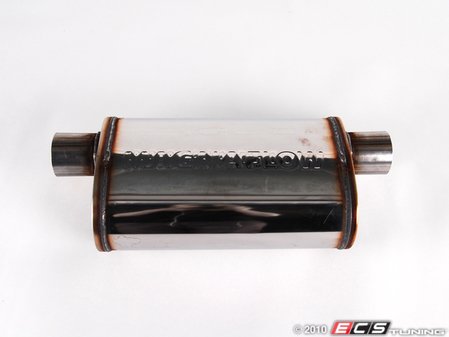ES#1928333 - 14211 - Magnaflow Universal Muffler - Polished Stainless - Magnaflow - Audi BMW Volkswagen MINI Porsche