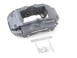 ES#1446205 - 95535242131 - Rear Brake Caliper - Black Anodized - Left side fitment - Genuine Porsche - Porsche