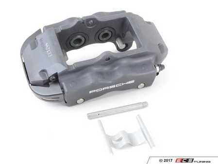 ES#1446205 - 95535242131 - Rear Brake Caliper - Black Anodized - Left side fitment - Genuine Porsche - Porsche