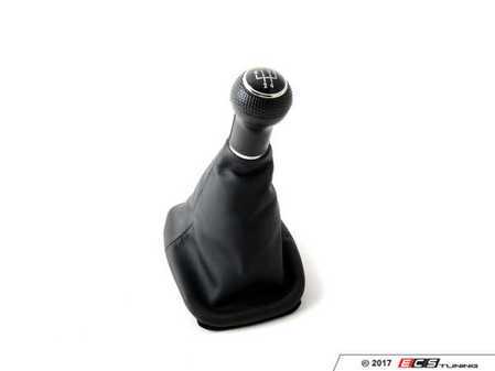 ES#3189901 - 76810 - Shift Knob With Boot - Black Dimpled - Black dimpled shift knob and black leatherette boot for 5-speed manual - Dorman - Volkswagen