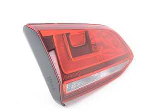 ES#3136136 - 5GM945093H - Darkened Left Inner Tail Light- With Rear Fog - Includes bulb holder and is optioned for rear fog light functionality - Genuine European Volkswagen Audi - Volkswagen