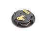 ES#3192154 - OD/1979/N - WRC Racing Steering Wheel - Black/Yellow Suede - Universal sport steering wheel with a 350mm diameter. - OMP - BMW
