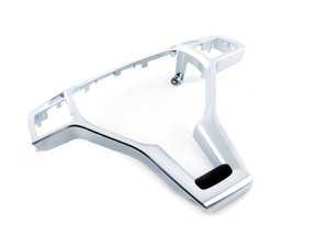 ES#2517944 - 09946400139107 - Steering Wheel Trim - Silver - For Vehicles With Round Sport Steering Wheel Silver - Genuine Mercedes Benz - Mercedes Benz