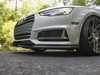 ES#3146390 - 019196ECS01A - Carbon Fiber Front Lip Spoiler - Audi B9 A4/S4 - Hand-laid carbon fiber to upgrade your exterior styling - ECS - Audi