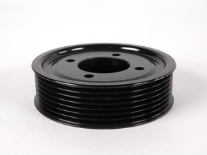 ES#24396 - 11511736910 - Water Pump Pulley - 104MM - Pulley that drives the water pump and mechanical cooling fan - Genuine BMW - BMW