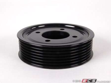 ES#24396 - 11511736910 - Water Pump Pulley - 104MM - Pulley that drives the water pump and mechanical cooling fan - Genuine BMW - BMW