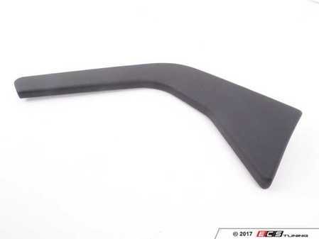 ES#87634 - 51168399627 - Center Console Trim Panel - Black - Driver (Left) - (NO LONGER AVAILABLE) - Leather lined trim used by shifter base - Genuine BMW - 