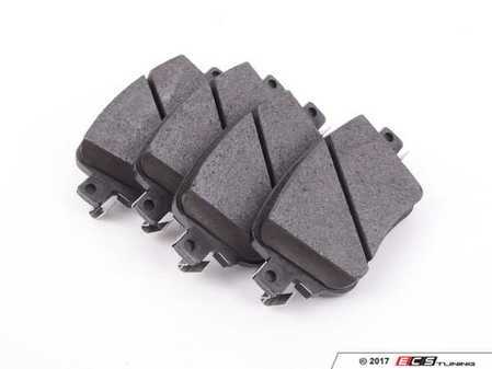 ES#3247650 - 5Q0698451B - TRW Ultra Low-Metallic Rear Brake Pad Set - TRW Ultra pad set featuring a copper-free low-metallic compound and CITEC break-in coating - TRW - Audi Volkswagen