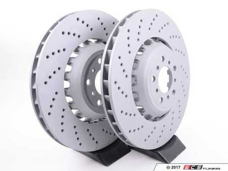 ES#3220747 - 34112284101KT2 - Front Brake Rotors - Left and Right (400X36) with Rotor Screws - Want to restore your stopping power? - Assembled By ECS - BMW