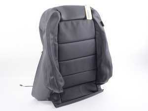 ES#320594 - 1K4881805SHJTB - Left Upper Seat Cover - Anthracite Leather - Includes upper heater element - Genuine Volkswagen Audi - Volkswagen